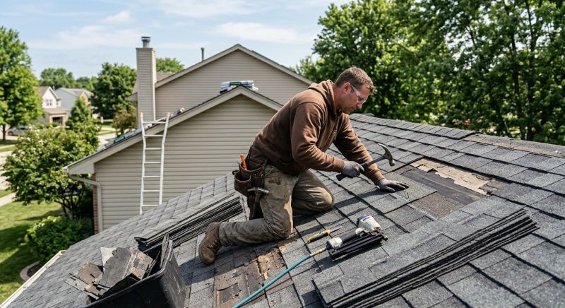 House Roof Repair in Columbiana County, OH