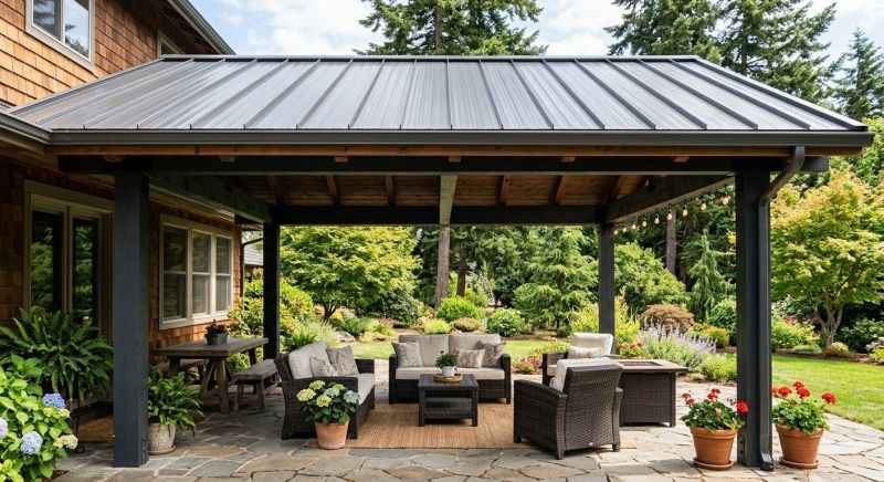 Metal Patio Roof Repair in Columbiana County, OH