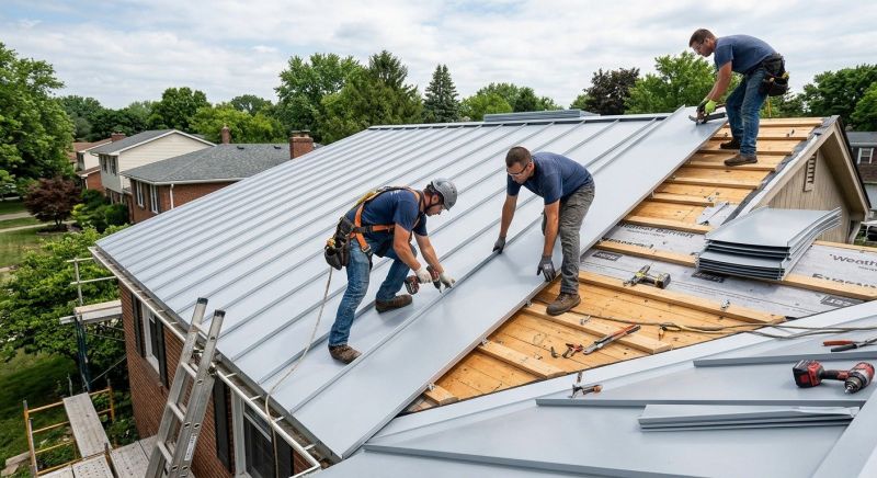Metal Roof Installation in Columbiana County, OH