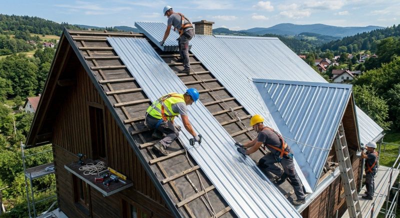 Metal Roof Installation in Salem, OH