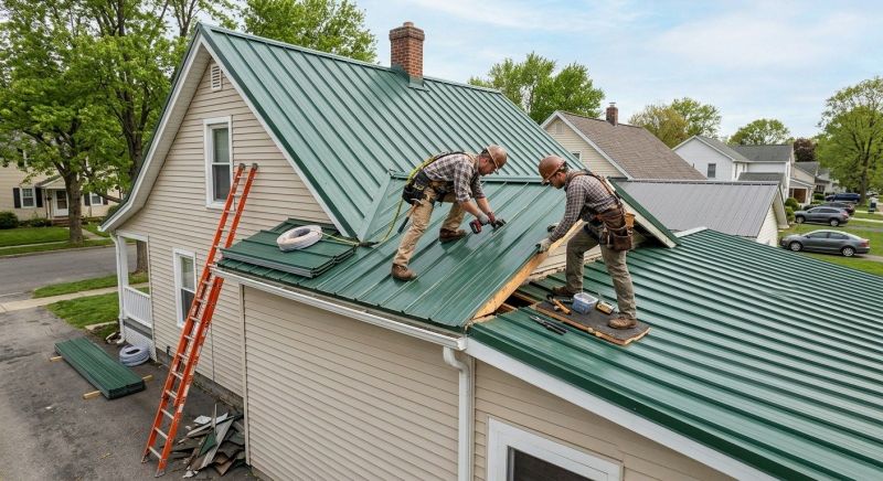 Metal Roof Repair in Homeworth, OH