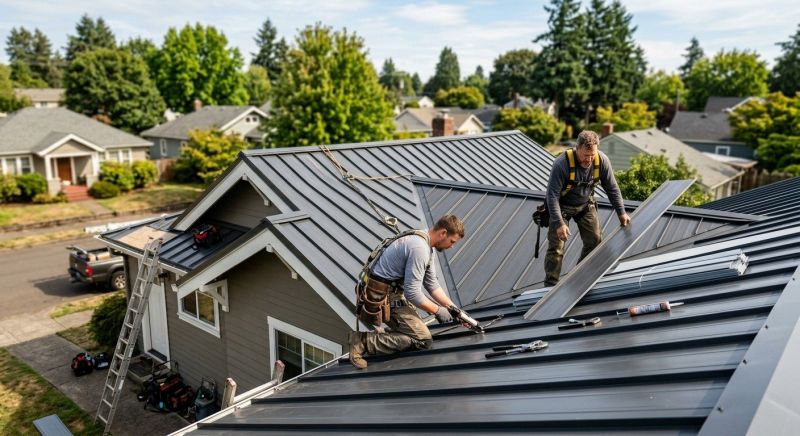 Metal Roof Repair in Lisbon, OH