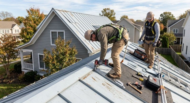 Metal Roof Repair in Louisville, OH