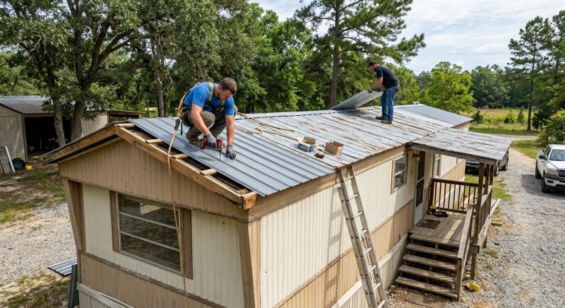 Metal Roof Repair in New Middletown, OH