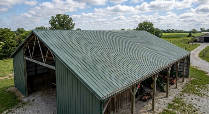 Pole Barn Roof Repair in Girard, OH