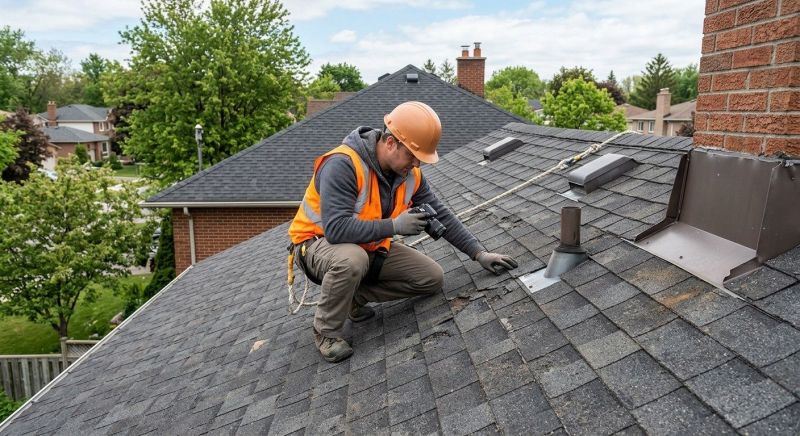 Roof Damage Inspection in Berlin Center, OH