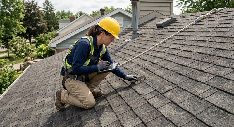 Roof Damage Inspection in Mahoning County, OH