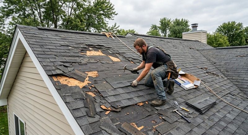 Roof Damage Repair in Lisbon, OH