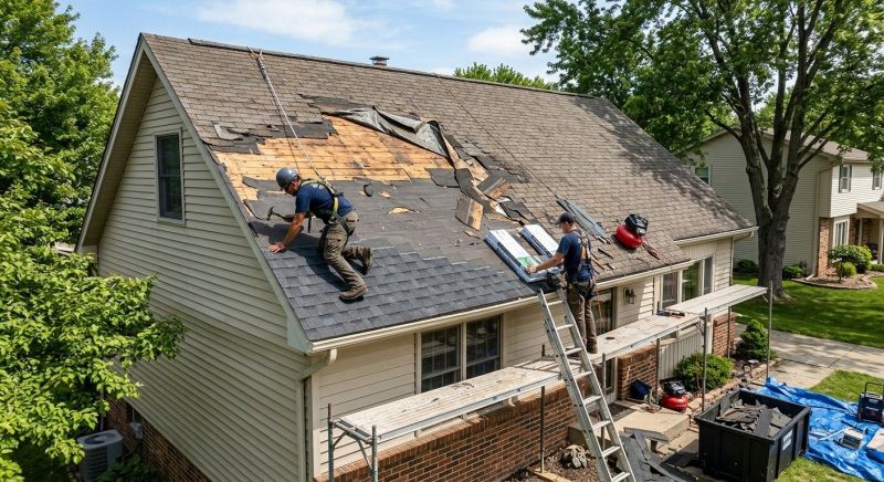 Roof Damage Repair in Mahoning County, OH