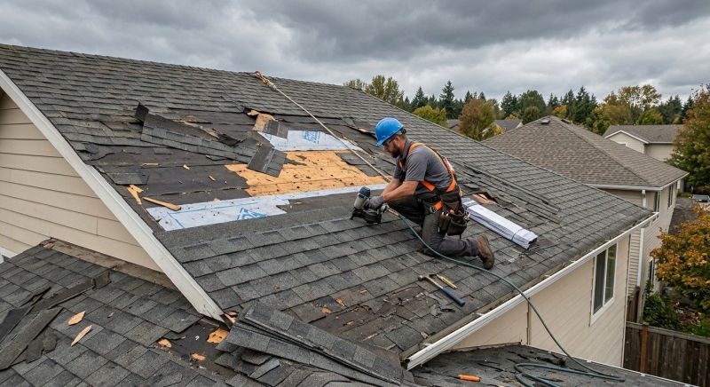 Roof Damage Repair in New Middletown, OH