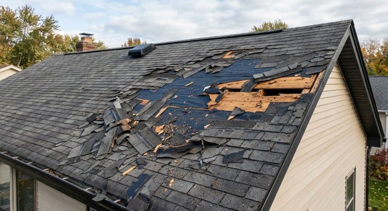 Roof Damage Repair in North Benton, OH