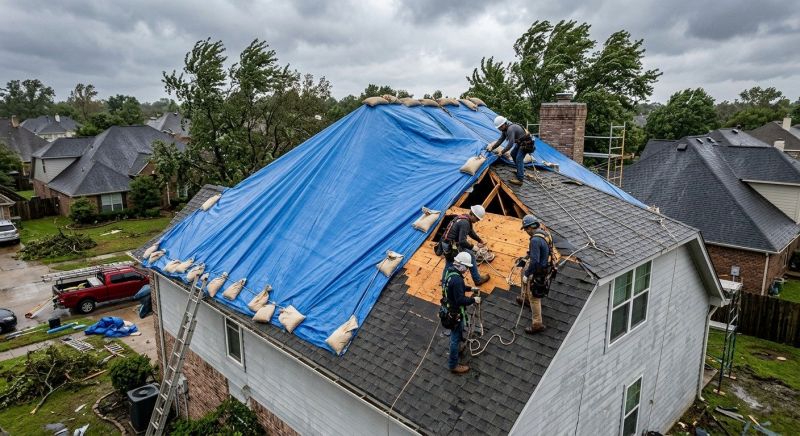 Roof Damage Restoration in Columbiana, OH
