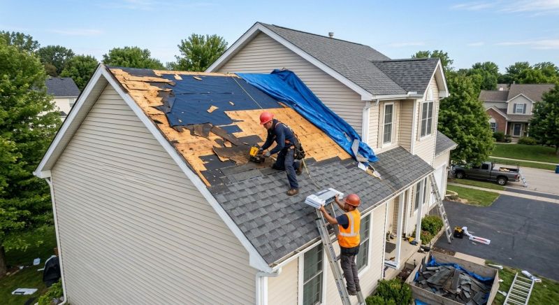 Roof Damage Restoration in Homeworth, OH