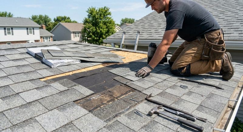 Roof Ridge Repair in Columbiana County, OH