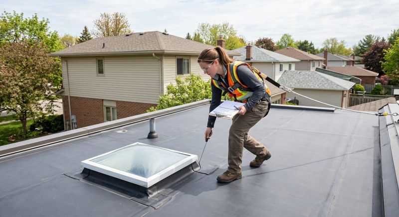 Rubber Roof Inspection in Columbiana County, OH