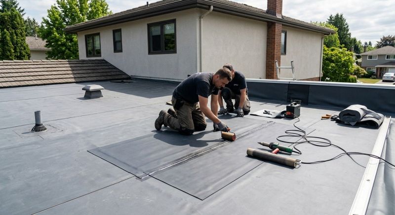 Rubber Roof Repair in Damascus, OH