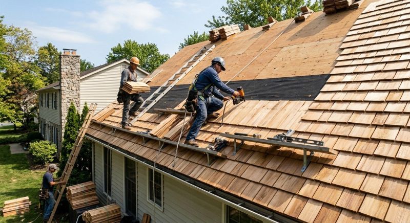 Shake Roof Replacement in Alliance, OH