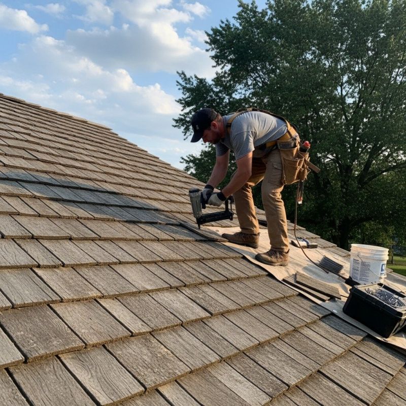 Shake Shingle Repair in Hartville, OH