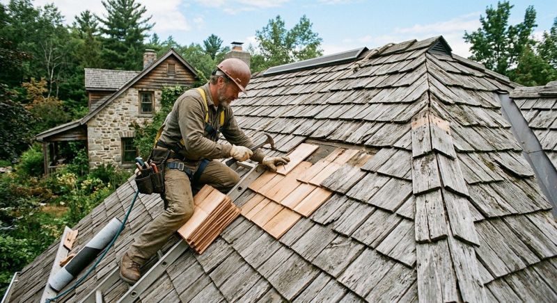 Shake Shingle Repair in New Middletown, OH