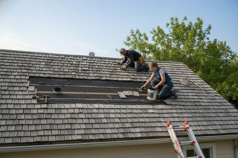 Shake Shingle Repair in Rootstown, OH