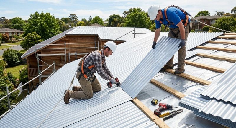 Sheet Roofing Installation in Beloit, OH