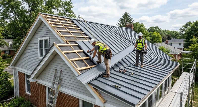 Sheet Roofing Installation in Damascus, OH