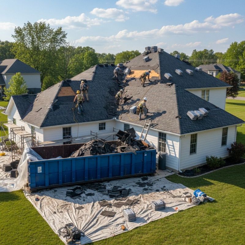 Shingle Roof Replacement in Salineville, OH