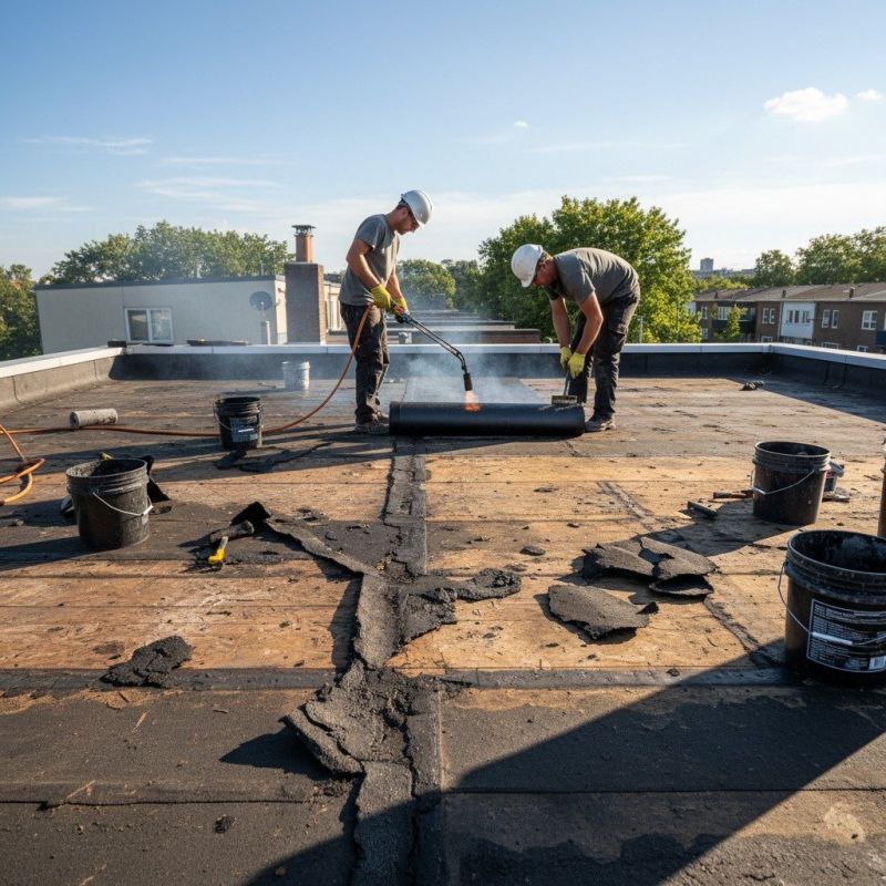 Single Ply Roof Repair in Berlin Center, OH