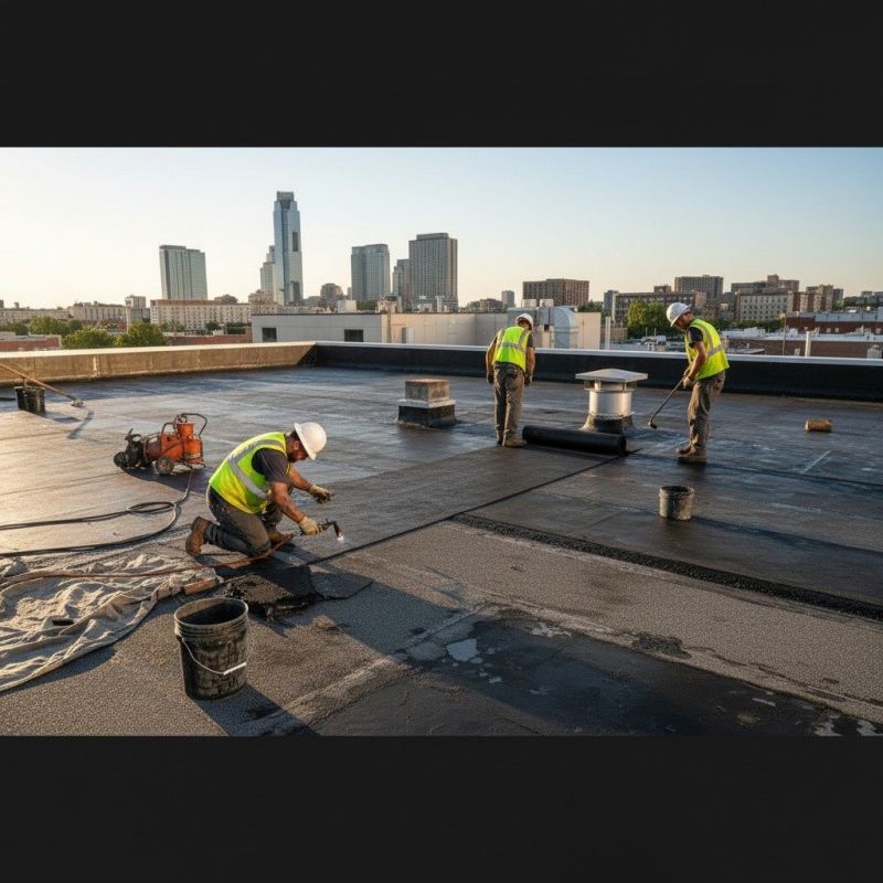 Single Ply Roof Repair in Columbiana, OH
