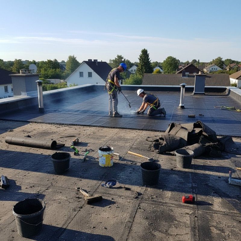 Single Ply Roof Repair in Damascus, OH