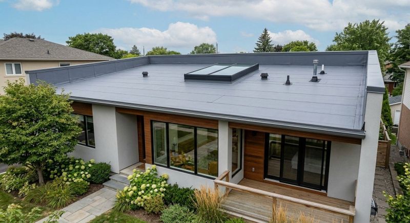Single Ply Roof Replacement in Columbiana, OH