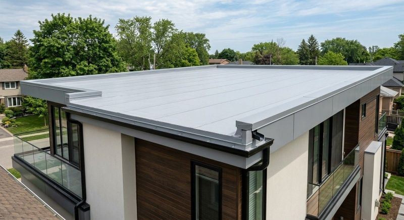 Single Ply Roof Replacement in Struthers, OH