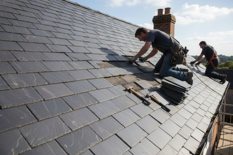 Slate Roof Repair in Canfield, OH