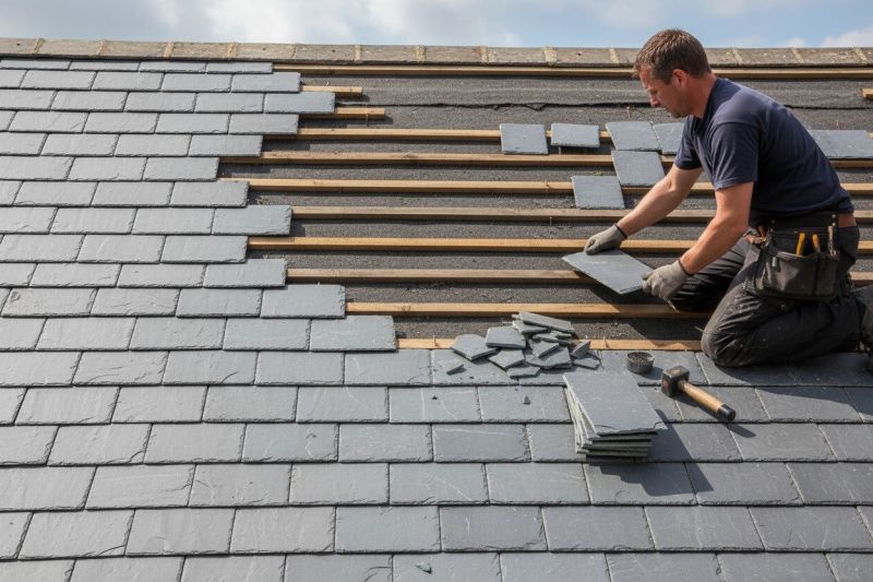 Slate Roof Repair in Damascus, OH