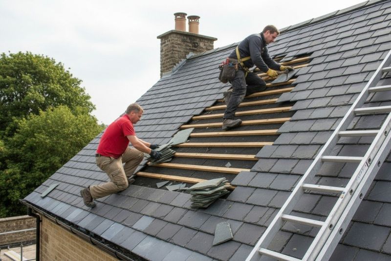 Slate Roof Repair in Girard, OH
