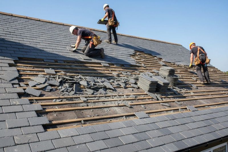 Slate Roof Replacement in Columbiana, OH