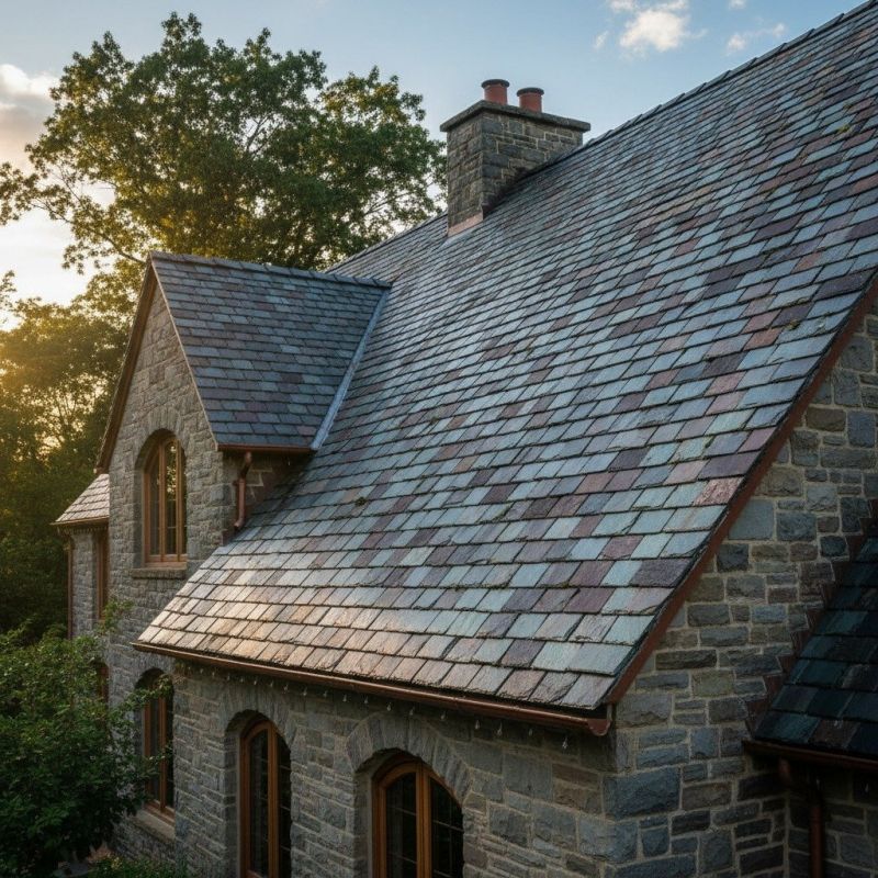 Slate Roof Replacement in Louisville, OH