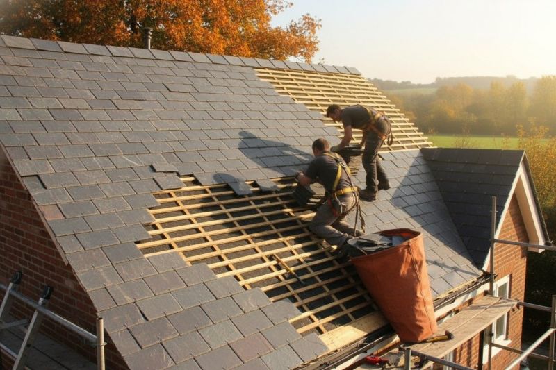 Slate Roof Replacement in New Middletown, OH