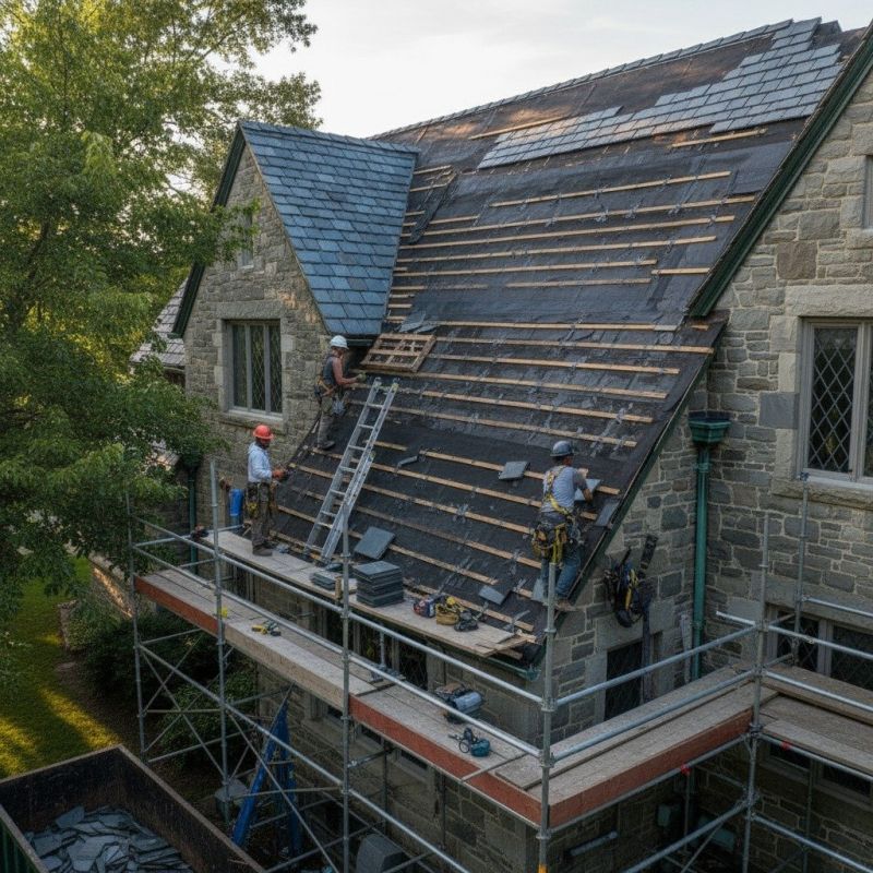 Slate Roof Replacement in Struthers, OH