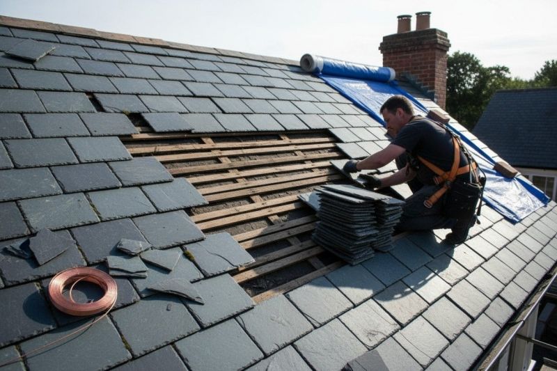 Slate Shingles Repair in Canfield, OH