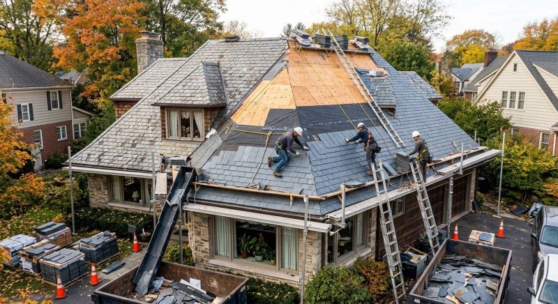 Slate Shingles Repair in Girard, OH