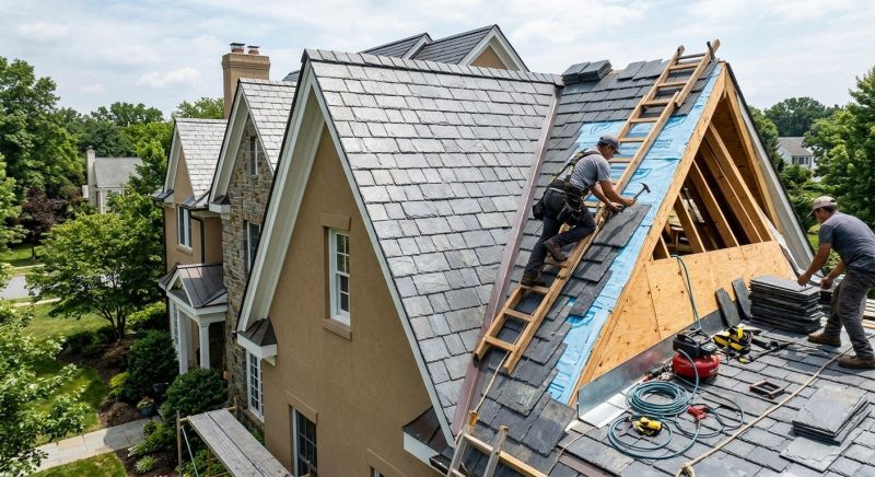 Slate Shingles Repair in Kensington, OH