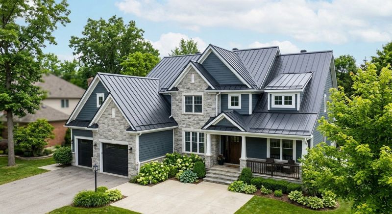Steel Roof Replacement in Louisville, OH