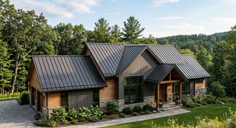Steel Roof Replacement in Struthers, OH
