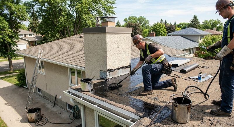Tar And Gravel Roof Repair in Alliance, OH