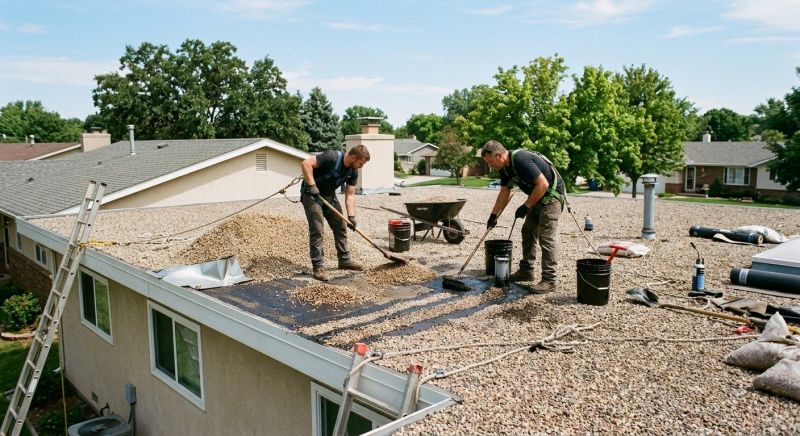 Tar And Gravel Roof Repair in East Liverpool, OH