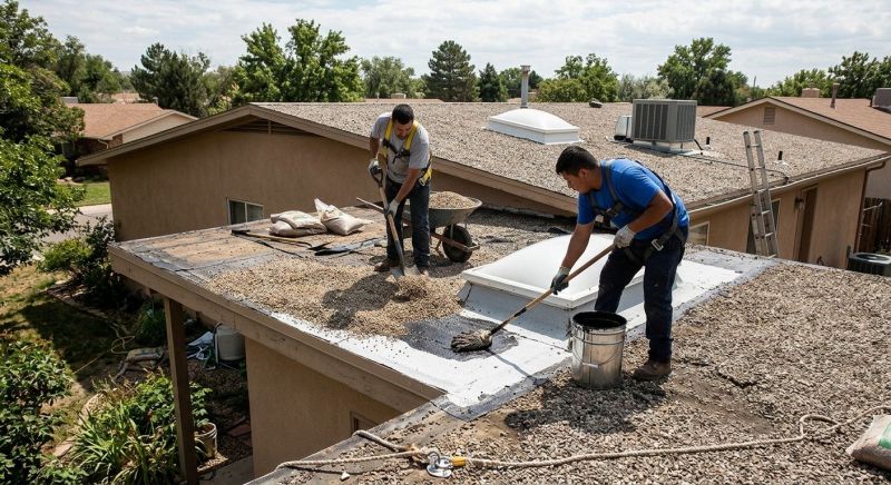 Tar And Gravel Roof Repair in Enon Valley, PA