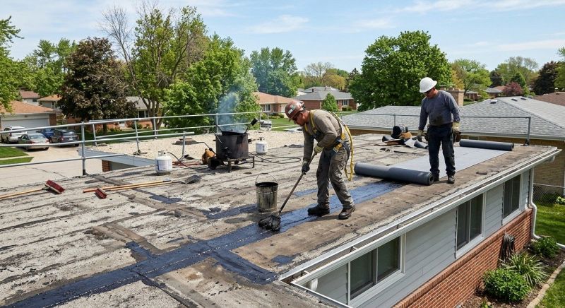 Tar Roof Repair in Berlin Center, OH
