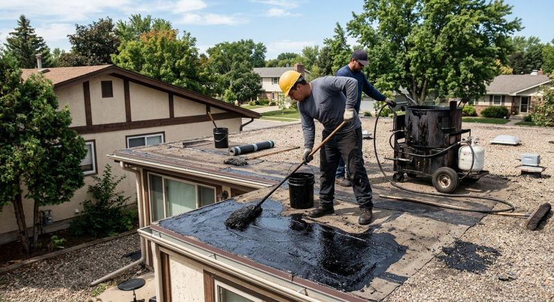 Tar Roof Repair in Berlin Center, OH