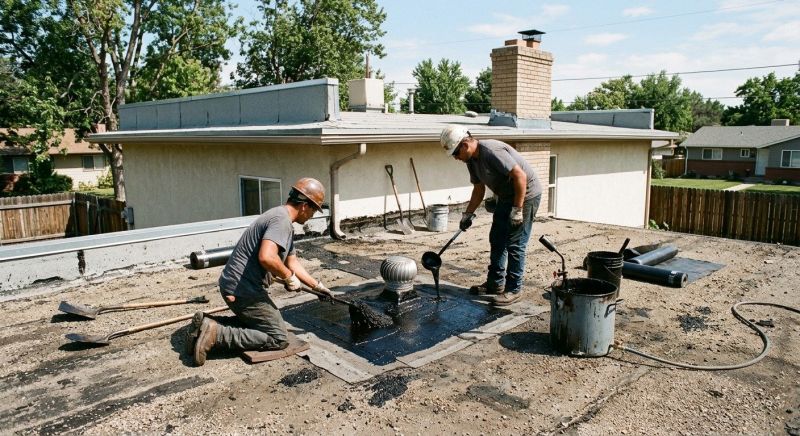 Tar Roof Repair in Mahoning County, OH
